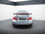 Carbon Spoiler With Internal Brackets Uprights + LED compatible with BMW 4 F32 / 4 F32 M-Pack Coupe
