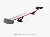 Carbon Spoiler With Internal Brackets Uprights + LED compatible with BMW 4 F32 / 4 F32 M-Pack Coupe