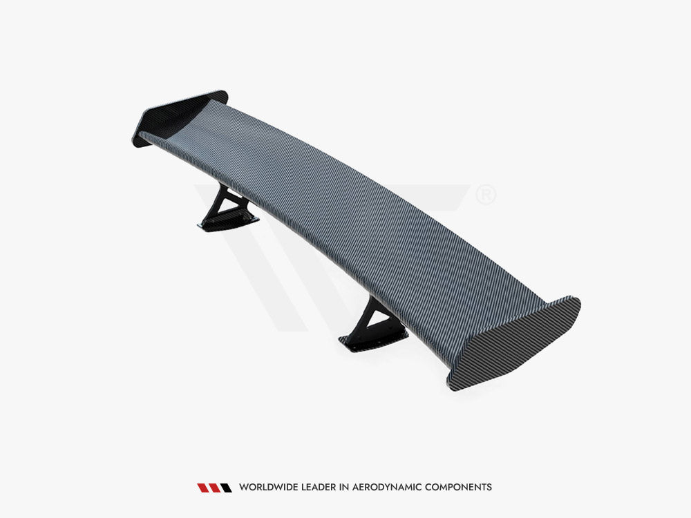 Carbon Spoiler With Internal Brackets Uprights + LED compatible with BMW 4 F32 / 4 F32 M-Pack Coupe