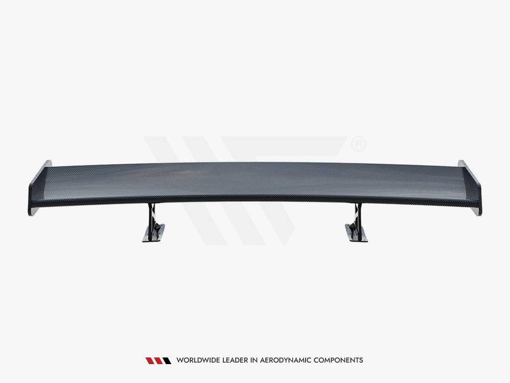 Carbon Spoiler With Internal Brackets Uprights + LED compatible with BMW 4 F32 / 4 F32 M-Pack Coupe