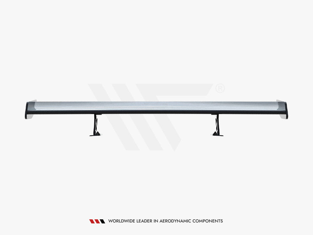 Carbon Spoiler With Internal Brackets Uprights + LED compatible with BMW 4 F32 / 4 F32 M-Pack Coupe
