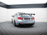 Carbon Spoiler With Internal Brackets Uprights compatible with BMW 4 F32 / 4 F32 M-Pack Coupe