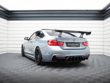 Carbon Spoiler With Internal Brackets Uprights compatible with BMW 4 F32 / 4 F32 M-Pack Coupe