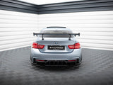 Carbon Spoiler With Internal Brackets Uprights compatible with BMW 4 F32 / 4 F32 M-Pack Coupe