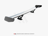 Carbon Spoiler With Internal Brackets Uprights compatible with BMW 4 F32 / 4 F32 M-Pack Coupe