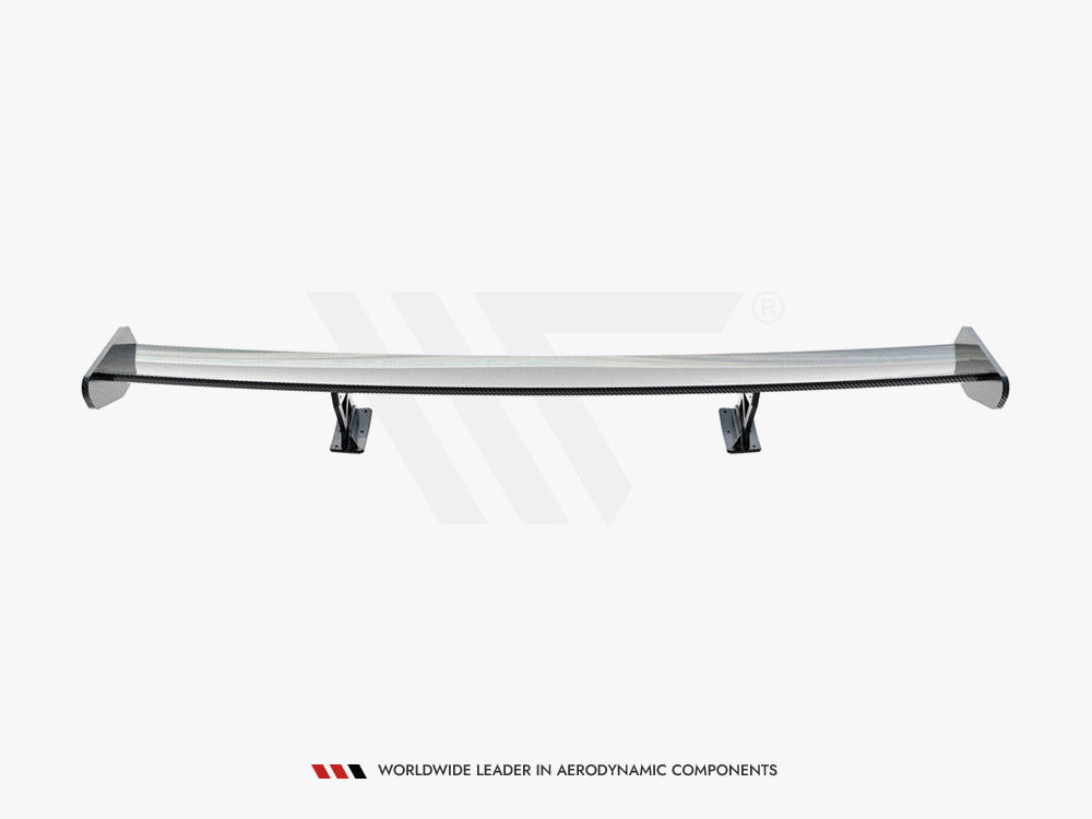 Carbon Spoiler With Internal Brackets Uprights compatible with BMW 4 F32 / 4 F32 M-Pack Coupe