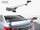 Carbon Spoiler With External Brackets Uprights compatible with BMW 4 F32 / 4 F32 M-Pack Coupe