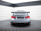 Carbon Spoiler With External Brackets Uprights compatible with BMW 4 F32 / 4 F32 M-Pack Coupe