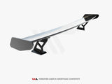 Carbon Spoiler With External Brackets Uprights compatible with BMW 4 F32 / 4 F32 M-Pack Coupe
