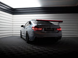 Carbon Spoiler With External Brackets Uprights + LED compatible with BMW 4 F32 / 4 F32 M-Pack Coupe