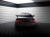 Carbon Spoiler With External Brackets Uprights + LED compatible with BMW 4 F32 / 4 F32 M-Pack Coupe