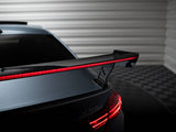 Carbon Spoiler With External Brackets Uprights + LED compatible with BMW 4 F32 / 4 F32 M-Pack Coupe