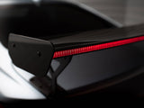 Carbon Spoiler With External Brackets Uprights + LED compatible with BMW 4 F32 / 4 F32 M-Pack Coupe