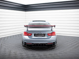 Carbon Spoiler With External Brackets Uprights + LED compatible with BMW 4 F32 / 4 F32 M-Pack Coupe