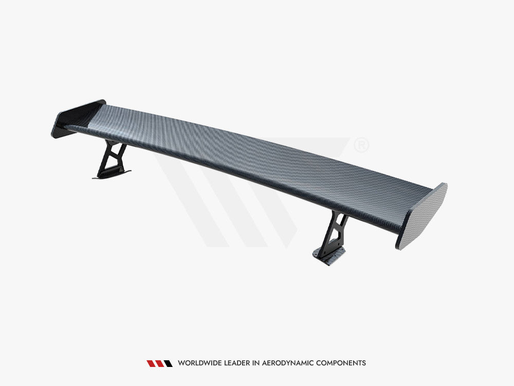Carbon Spoiler With External Brackets Uprights + LED compatible with BMW 4 F32 / 4 F32 M-Pack Coupe