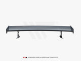 Carbon Spoiler With External Brackets Uprights + LED compatible with BMW 4 F32 / 4 F32 M-Pack Coupe