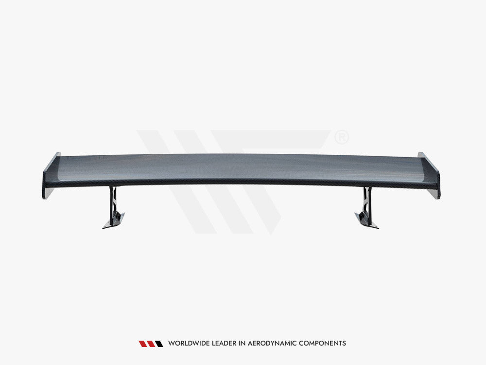 Carbon Spoiler With External Brackets Uprights + LED compatible with BMW 4 F32 / 4 F32 M-Pack Coupe