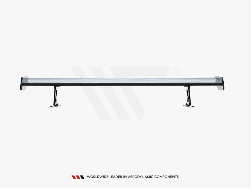 Carbon Spoiler With External Brackets Uprights + LED compatible with BMW 4 F32 / 4 F32 M-Pack Coupe