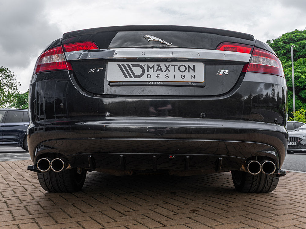 Rear Valance compatible with Jaguar XF- R - Textured