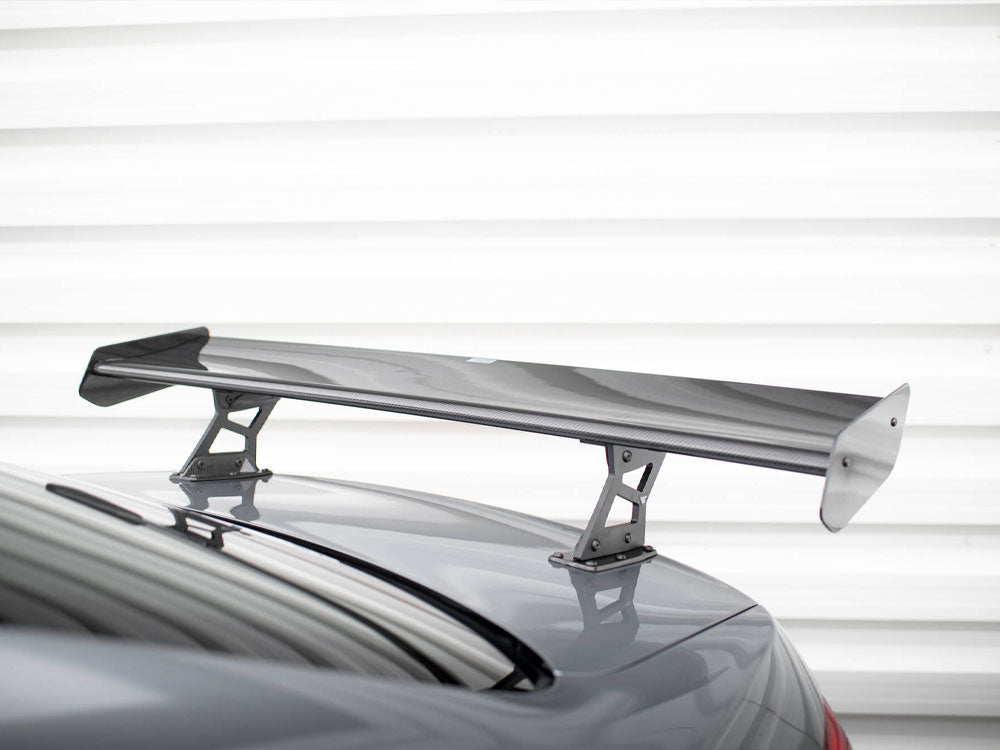 Carbon Spoiler With Internal Brackets Uprights compatible with BMW 3 / M3 Coupe E92