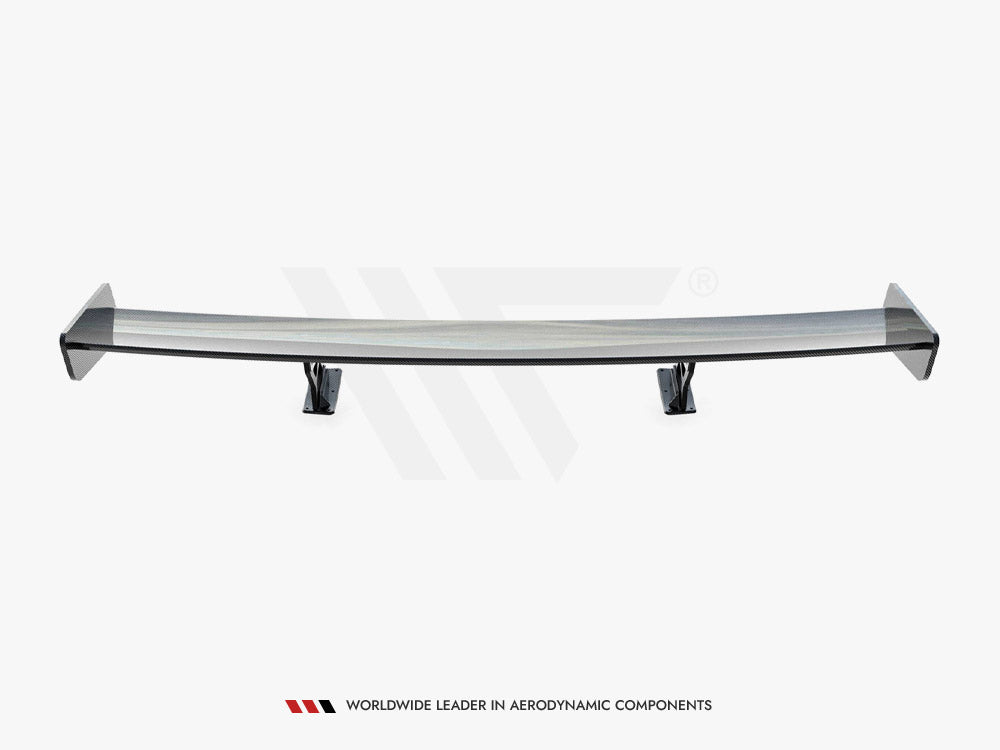 Carbon Spoiler With Internal Brackets Uprights compatible with BMW 3 / M3 Coupe E92