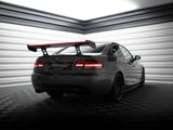 Carbon Spoiler With Internal Brackets Uprights + LED compatible with BMW 3 / M3 Coupe E92
