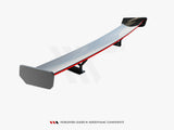Carbon Spoiler With Internal Brackets Uprights + LED compatible with BMW 3 / M3 Coupe E92