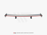 Carbon Spoiler With Internal Brackets Uprights + LED compatible with BMW 3 / M3 Coupe E92