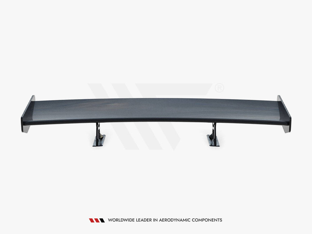 Carbon Spoiler With Internal Brackets Uprights + LED compatible with BMW 3 / M3 Coupe E92
