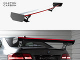 Carbon Spoiler With External Brackets Uprights + LED compatible with BMW 3 / M3 Coupe E92