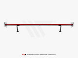 Carbon Spoiler With External Brackets Uprights + LED compatible with BMW 3 / M3 Coupe E92
