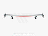 Carbon Spoiler With External Brackets Uprights + LED compatible with BMW 3 / M3 Coupe E92