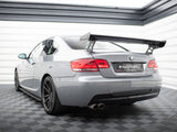 Carbon Spoiler With External Brackets Uprights compatible with BMW 3 / M3 Coupe E92