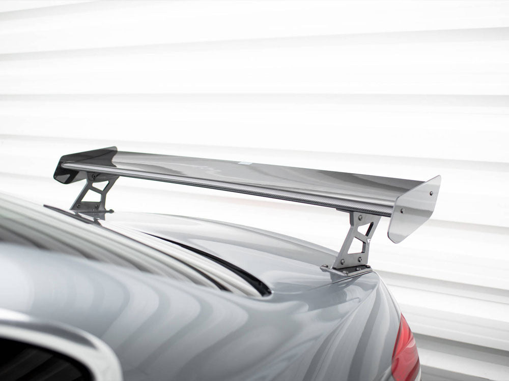 Carbon Spoiler With External Brackets Uprights compatible with BMW 3 / M3 Coupe E92