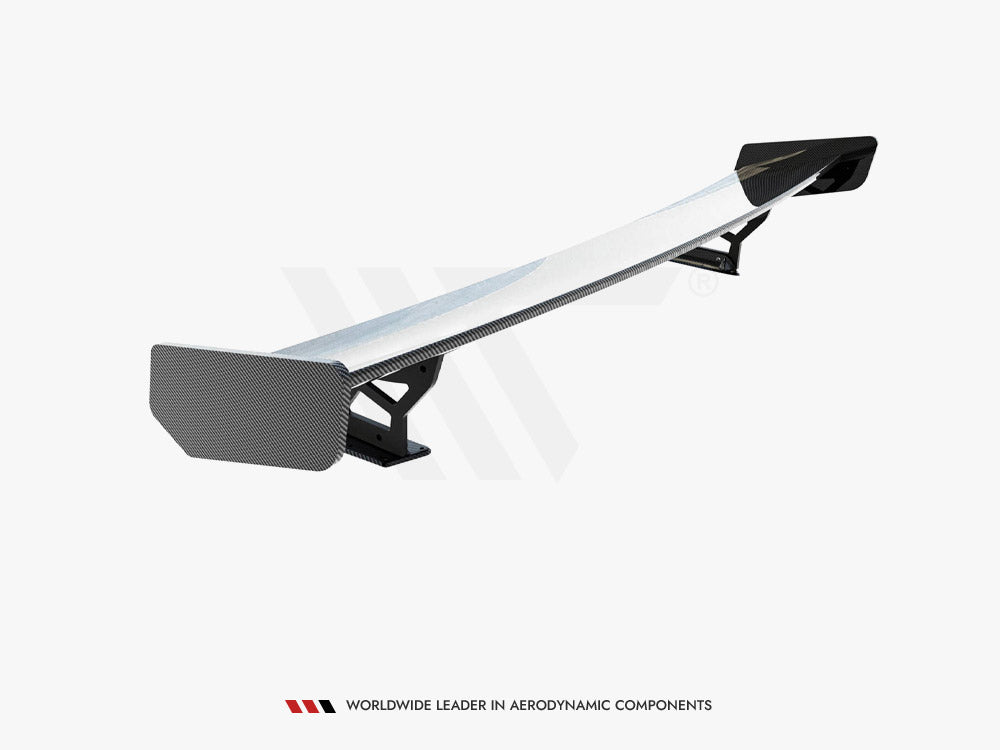 Carbon Spoiler With External Brackets Uprights compatible with BMW 3 / M3 Coupe E92
