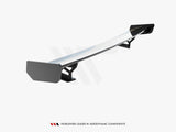 Carbon Spoiler With External Brackets Uprights compatible with BMW 3 / M3 Coupe E92