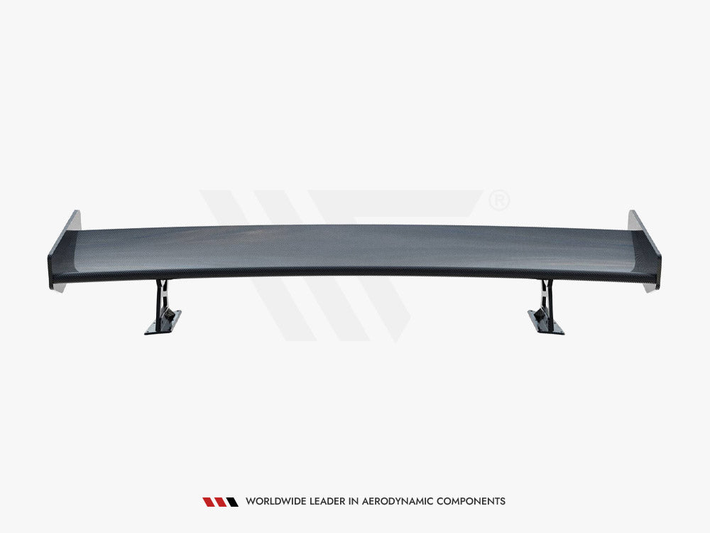 Carbon Spoiler With External Brackets Uprights compatible with BMW 3 / M3 Coupe E92