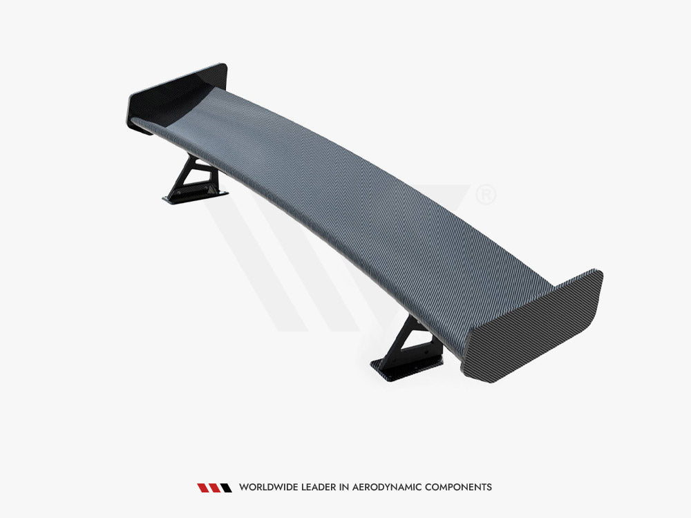 Carbon Spoiler With External Brackets Uprights compatible with BMW 3 / M3 Coupe E92