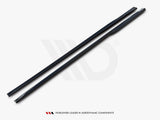 Side Skirts Diffusers compatible with Audi S5 Coupe / A5 S Line Coupe F5 Facelift