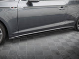 Side Skirts Diffusers compatible with Audi S5 Coupe / A5 S Line Coupe F5 Facelift