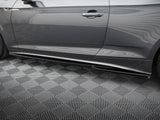 Side Skirts Diffusers compatible with Audi S5 Coupe / A5 S Line Coupe F5 Facelift