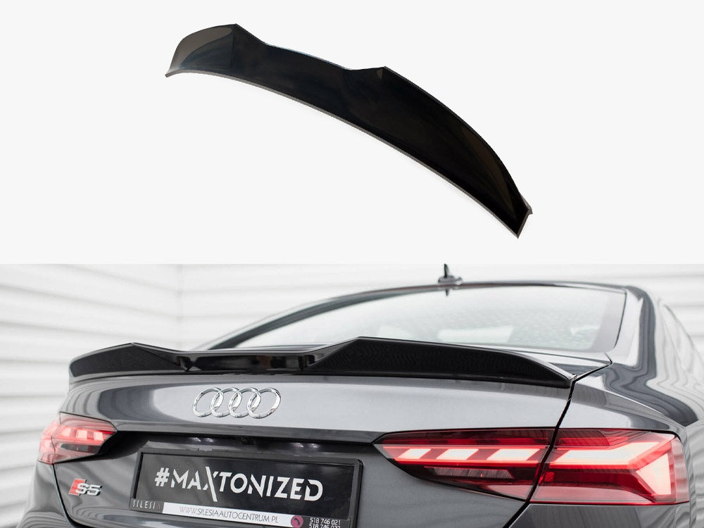 Spoiler CAP 3D compatible with Audi S5 Coupe / A5 S Line Coupe F5 Facelift