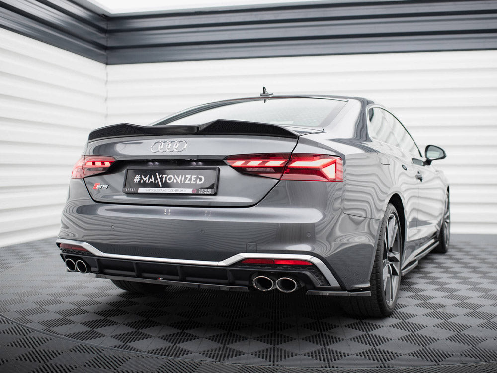 Spoiler CAP 3D compatible with Audi S5 Coupe / A5 S Line Coupe F5 Facelift