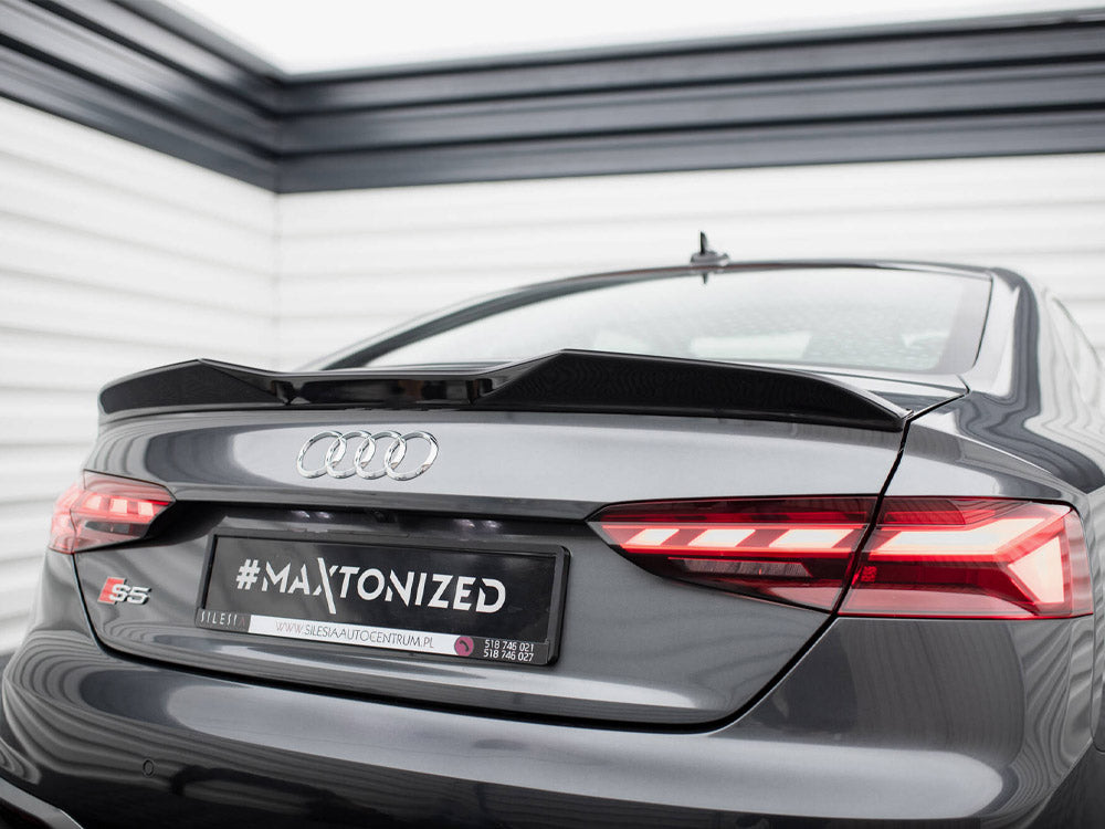 Spoiler CAP 3D compatible with Audi S5 Coupe / A5 S Line Coupe F5 Facelift
