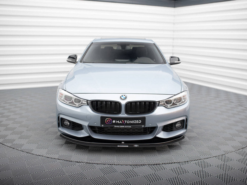 Hybrid Front Splitter compatible with BMW 4 Coupe / Gran Coupe / Cabrio M-Pack F32 / F36 / F33
