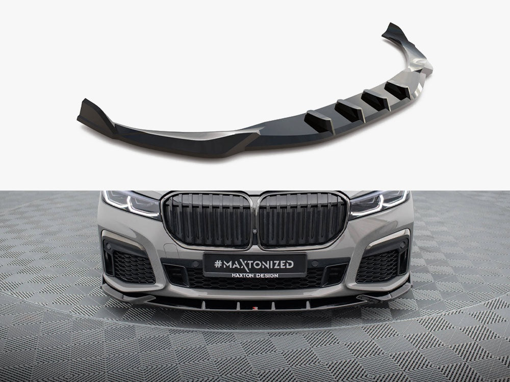 Front Splitter V.5 compatible with BMW 7 M-Pack G11 / G12 Facelift