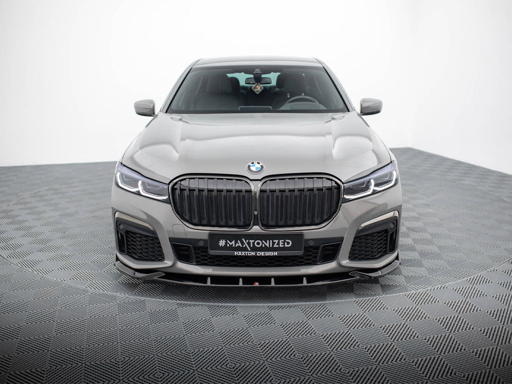 Front Splitter V.5 compatible with BMW 7 M-Pack G11 / G12 Facelift
