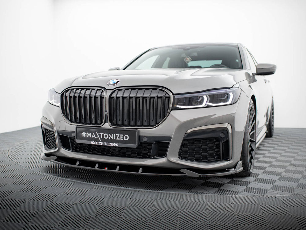 Front Splitter V.5 compatible with BMW 7 M-Pack G11 / G12 Facelift