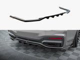 Rear Splitter (Vertical Bars) V.2 compatible with BMW 7 M-Pack G11 / G12 Facelift
