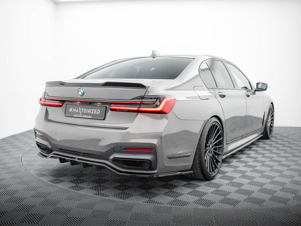 Rear Splitter (Vertical Bars) V.2 compatible with BMW 7 M-Pack G11 / G12 Facelift